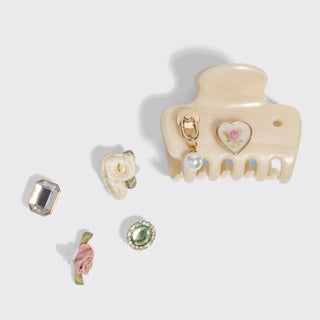 KitschPop™ Cloud Clip 7pc Set – Pearlized Cream