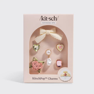 KitschPop™ Charms 6pc Set – Vintage Pink