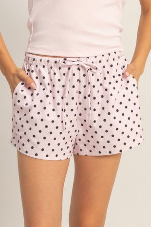 Polka Dot Lounge Shorts
