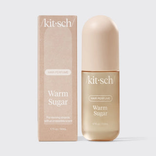 Kitsch Warm Sugar hair perfume bottle and packaging