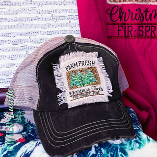 Farm Fresh Christmas Trees - Printed Trucker Hat