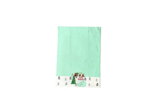 Christmas in the Village Town Medium Hand Towel