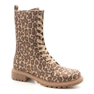 Fomo Gold Leopard Boots