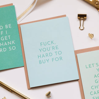 Hard To Buy For Card