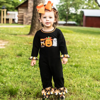 Boo Halloween Toddler Romper
